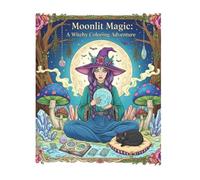 Moonlit Magic: A Witchy Coloring Adventure