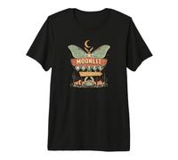 Moonlit Motel Farfalla Cartello Retro Desert Motel Maglietta Premium