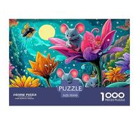 Moonlit Mouse Puzzle Della Galleria D'Arte - 1000 Pezzi Con Immagini Che Ispirano E Meravigliano - Il Regalo Di Festa Che Piace A Tutti 70x50cm/1000pcs