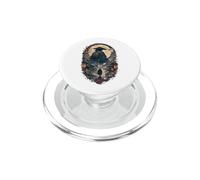Moonlit Ronin Wanderer Giapponese Samurai Cherry Blossom Giappone PopSockets PopGrip per MagSafe