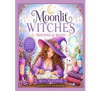 Moonlit Witches: Potions & Magic: A Coloring Book for Relaxation & Creativity