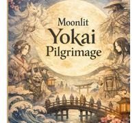 Moonlit Yokai Pilgrimage: A Mystical Japanese Spirit Coloring Book Inspired by Washi, Folklore, and Sacred Night Rituals
