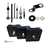 Moonphase Lunar Silent Clock Movement Mechanism Motor Black Metal Indicator Hand