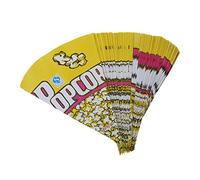 moonsun 100 sacchetti di carta per popcorn, mandorle, popcorn, S