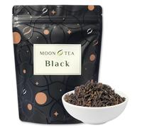 MoonTea | Tè Nero Darjeeling Margaret's Hope 2nd Flush - 50 g | Tè Indiano | Raccolto Estivo Selezionato - Note Muscatel e Frutta Matura - Gusto Intenso e Persistente - Confezione Termosaldata