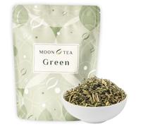 MoonTea | Tè Verde Kukicha - 50 g | Tè Giapponese Sfuso | Rametti e Foglie Selezionati - Basso Contenuto di Caffeina - Gusto Morbido ed Erbaceo - Confezione Termosaldata