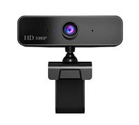 Moonvvin Webcam USB fotocamera digitale Full HD 1080P Web Cam con microfono Clip-On 2.0 Megapixel PC fotocamera per computer