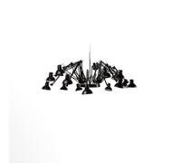 Moooi Dear Ingo Lampada a Sospensione Nero Standard