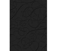 Moooi for Arte Carta da parati Calligraphy Bird - MO2011 - Midnight