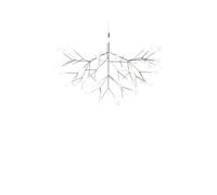 Moooi Heracleum 3 Suspended Lampada da sospensione LARGE NICKEL