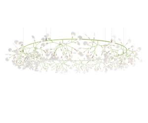 Moooi Heracleum 3 The Big O Lampada da sospensione Verde Big