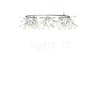 Moooi Heracleum III The Big O Lampada a sospensione LED, nichel - small