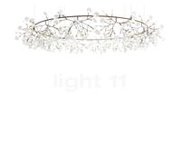 Moooi Heracleum III The Big O Lampada a sospensione LED, rame - large