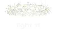 Moooi Heracleum III The Big O Lampada a sospensione LED, verde - large