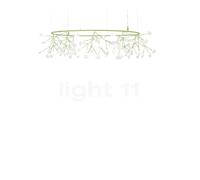Moooi Heracleum III The Big O Lampada a sospensione LED, verde - small