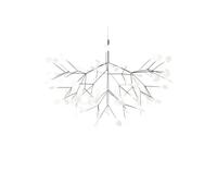 Moooi Heracleum Lampada a sospensione LED, nichel - large