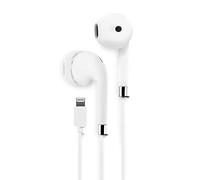 Mooov 493157 - Auricolari in-Ear Lightning MFI, 1,2 m, Colore: Bianco