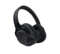 mooov 618323 - Cuffie wireless ANC con riduzione attiva del rumore | Bluetooth 6.0 | 30H Batteria | Audio spaziale | Microfono integrato | Pieghevoli | Plastica 100% Riciclata | Nero