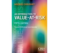Moorad Choudhry An Introduction to Value-at-Risk (Tascabile)