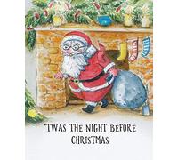 Moore Clement Clarke-Twas The Night Before Xmas Book NUOVO