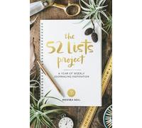 Moorea Seal The 52 Lists Project (Copertina rigida)