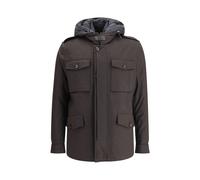 MooRER Brown Fleece Wool Coat - IT52 | XL