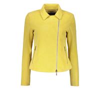 Moorer - Carlotta Giacca in Pelle - - Jackets - Donna - Giallo - M