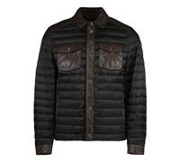 Moorer - Giacca piumino con inserti in pelle - - Jackets - Uomo - Marrone - M