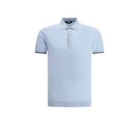 MooRER Light Blue Cotton Polo Shirt - IT50 | L