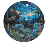 Moose 1000 Piece Science Fiction Jigsaw Puzzle For Adults Educational Games Stress Relief Puzzle Exercise The Memory of The Brain for Adults And Kids, Age 12 Years Up 1000pcs (67.5x67.5cm)