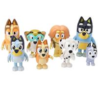 Bluey 90128 Confezione da 8 figure