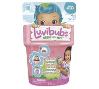 Bambola Luvibubs; pianta i semi, aggiungi acqua e scopri come Brave Bella appare nel suo vaso; vaso convertibile in seggiolone, accessori e racconto digitale; giocattolo da collezione dai 3 anni in su