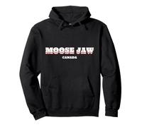 Moose Jaw Canada Felpa con Cappuccio