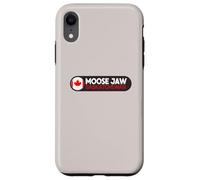 Moose Jaw Logo Emblema - Moose Jaw Saskatchewan Canada Custodia per iPhone XR