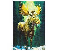 Moose Jigsaw Puzzle 1000 Pezzi Per Adulti Gioco Jigsaw Toys Adolescenti Puzzles Gifts Decorazione Murale 78×53cm
