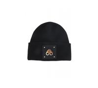 Moose Knuckles, ,Accessories ,unisex ,Nero ,ONE SIZE Logo Beanie