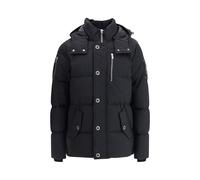 Moose Knuckles Black Cotton Full-Length Jacket - S