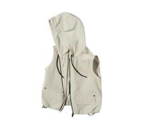 Moose Knuckles, ,Jackets ,Donna ,Beige ,S Elevate Hooded Vest
