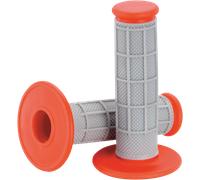 MOOSE RACING 1MG0715-ERM QUALIFIER HALF WAFFLE GRIPS GRAY/RED KTM XC 250 2009