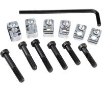 MOOSE RACING 23-002 HANDLEBAR RISER KIT BLACK/CHROME KTM SX 50 JUNIOR 2007