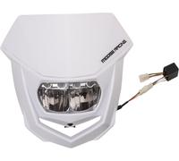 Moose Racing Halo LED, maschera frontale male Bianco
