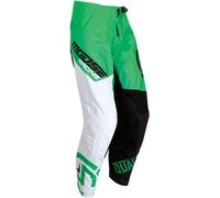 Moose Racing Qualifier, pantaloni in tessuto 48 male Verde/Bianco