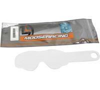 Moose Racing Qualifier, tear-offs 20 pz. male Trasparente