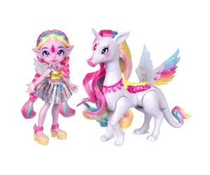 Moose Toys PIXLINGS - Set Bambola e Pegacorn