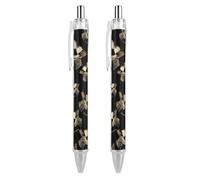 Moose Whisperer - Penna a sfera retrattile da 0,5 mm, inchiostro nero per diari, 2 pezzi, come da foto 2