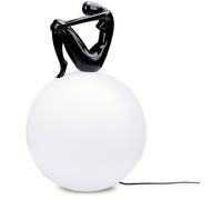 Moosee Uomo lampada da terra 1x40 W bianco-nero MSE1501100432