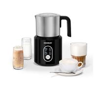 MOOSUM Elettrico 500ml per Cappuccino, Macchina per Schiuma Latte Calda e Fredda, Scaldalatte Automatico, Cioccolata Calda, Acciaio Inossidabile Sicuro per Lavastoviglie,acciaio inossidabile