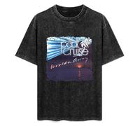 Mootaa Men's Women's Washed Vintage T Shirt Pablo Cruise Worlds Away Stylish Music Theme Unisex Antique Wash T-Shirts Black XXL