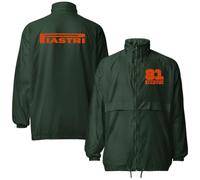 Mooving Merch Oscar Piastri Giacca A Vento Unisex Ricamata - 3 Colori, Verde foresta, S
