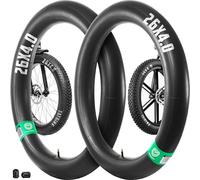 MOOVMOOV Camera d’aria 26x4 Pollici - Set di 2 - Per Fat Bike, MTB Pneumatici Larghi - Ruota Larga